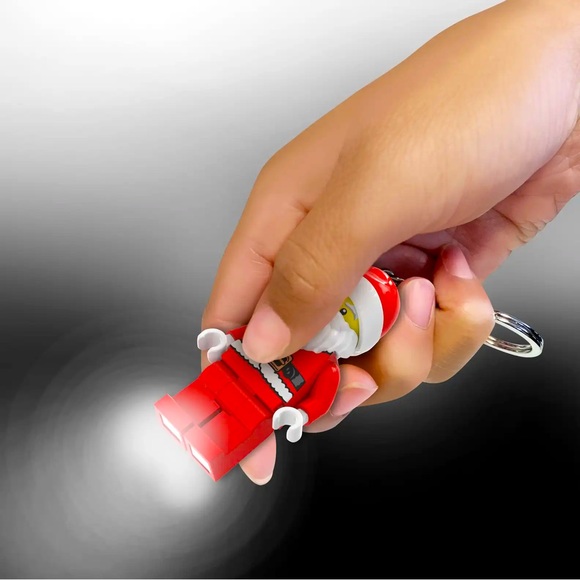 LEGO LED Lite Santa Keychain NEW!! - Picture 2 of 9